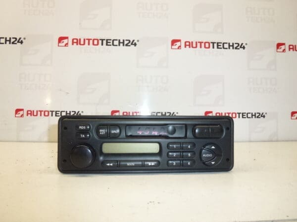 Citroën Peugeot auto radio 9639219280 656443