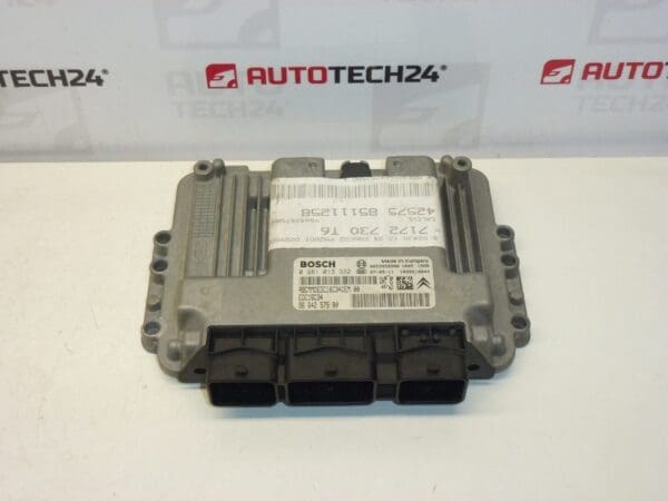 ECU VIRGINE Citroën Peugeot Bosch EDC16C34 0281013332 1942NX