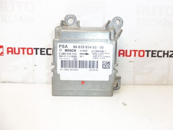 Jedinica zračnog jastuka Bosch Peugeot 207 9663593480 0285010112 654664