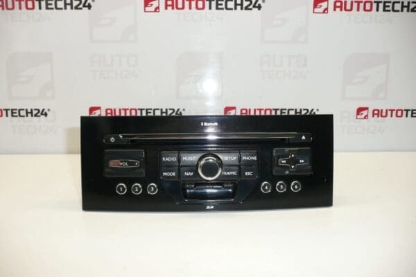 Peugeot 407 auto radio 96653743XN 6579V8