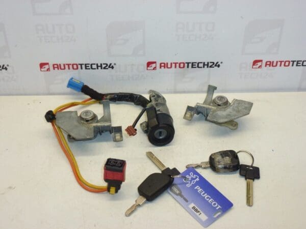 Set brava + 2 ključa Peugeot 406 4162Z7 4162Z6