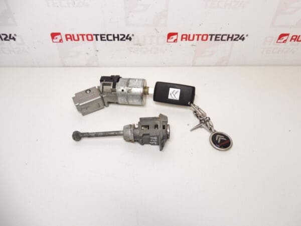 Set brava i 1 ključ Citroën Peugeot 4162KF 4162KC