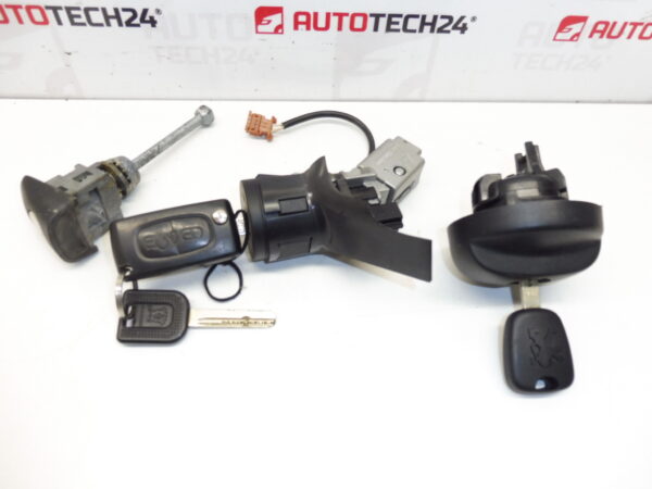 Set brava plus dva ključa Peugeot 207 4162KF 4162NW